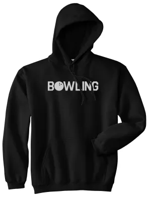 Bowling Mens Pullover Hoodie