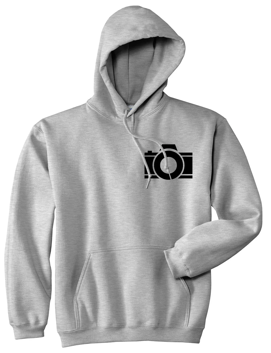 Camera Photographer Chest Mens Pullover Hoodie