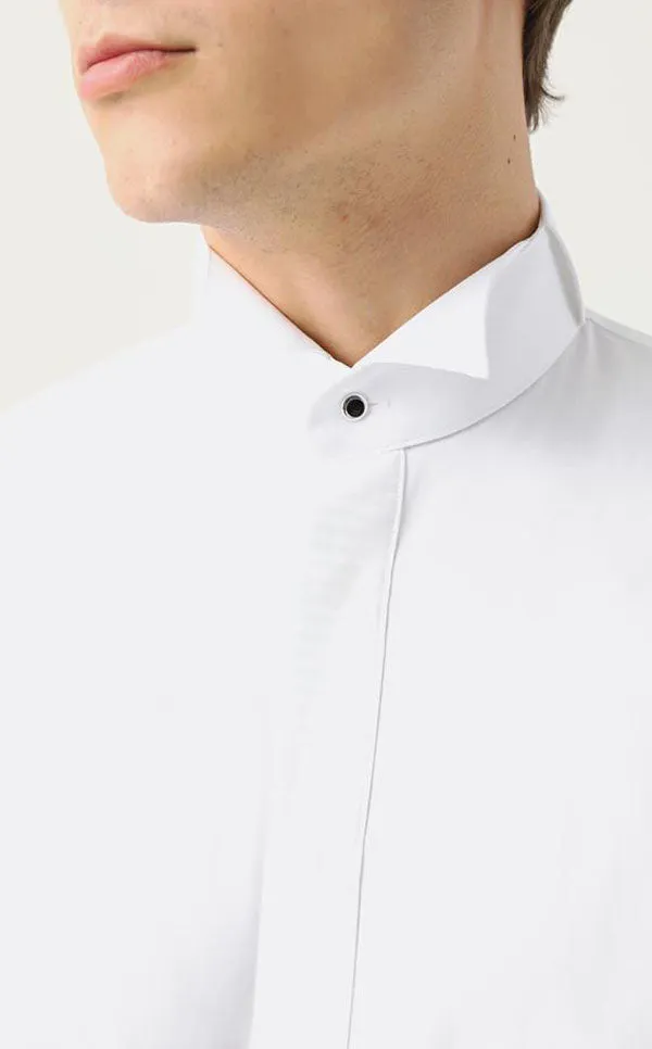 Ds Damat Ceremony Shirt Slim Fit White