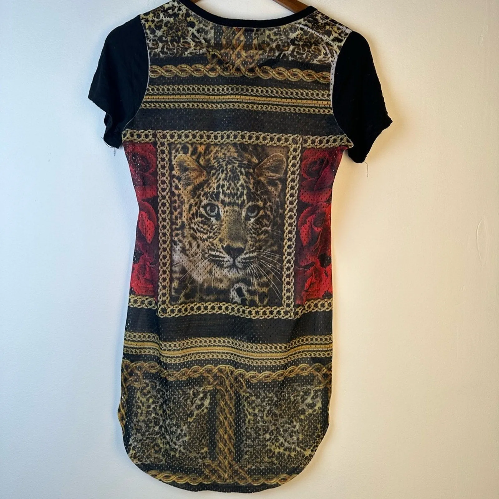Graphic Mesh Tunic