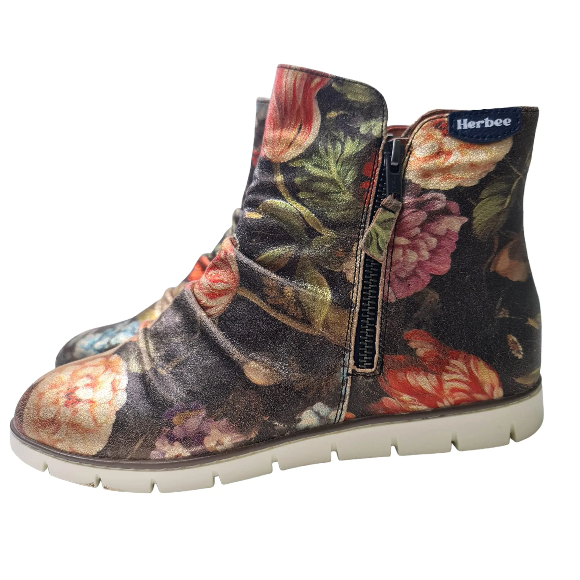 HM Herbee Black Rose Potter Boots