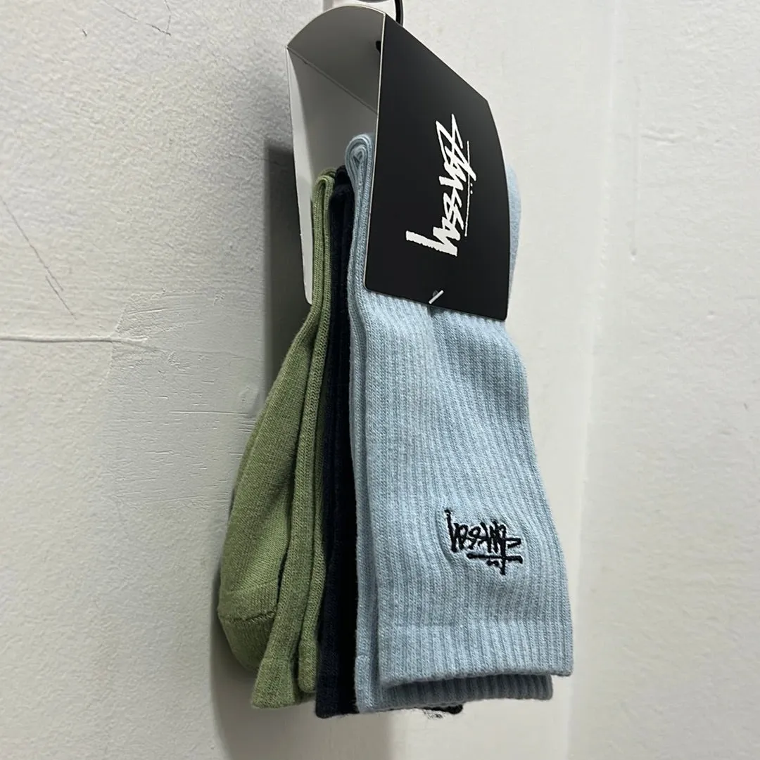 MENS GRAFFITI SOCK 3PK - MULTI