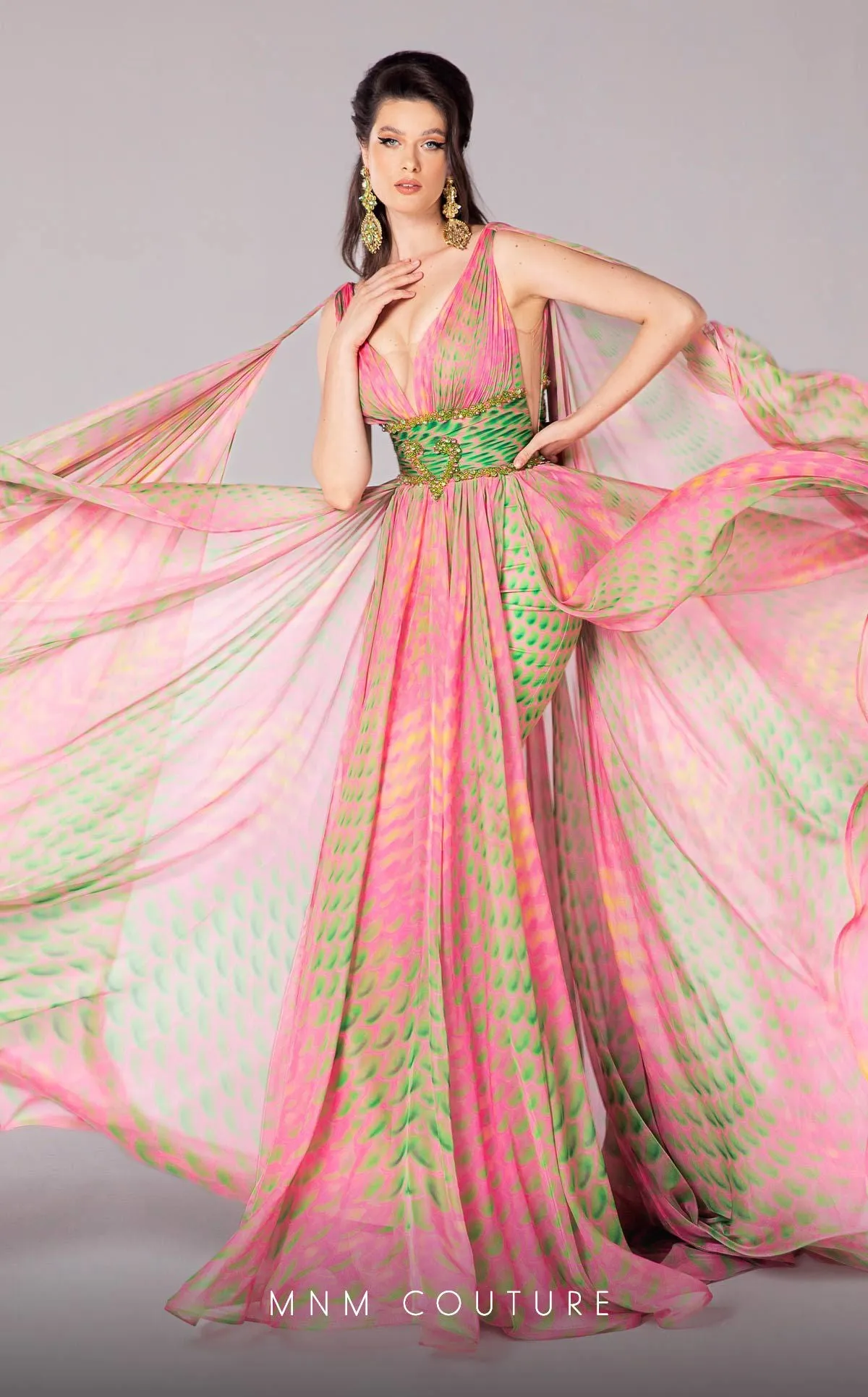 MNM Couture F02828 : Digital Elegance
