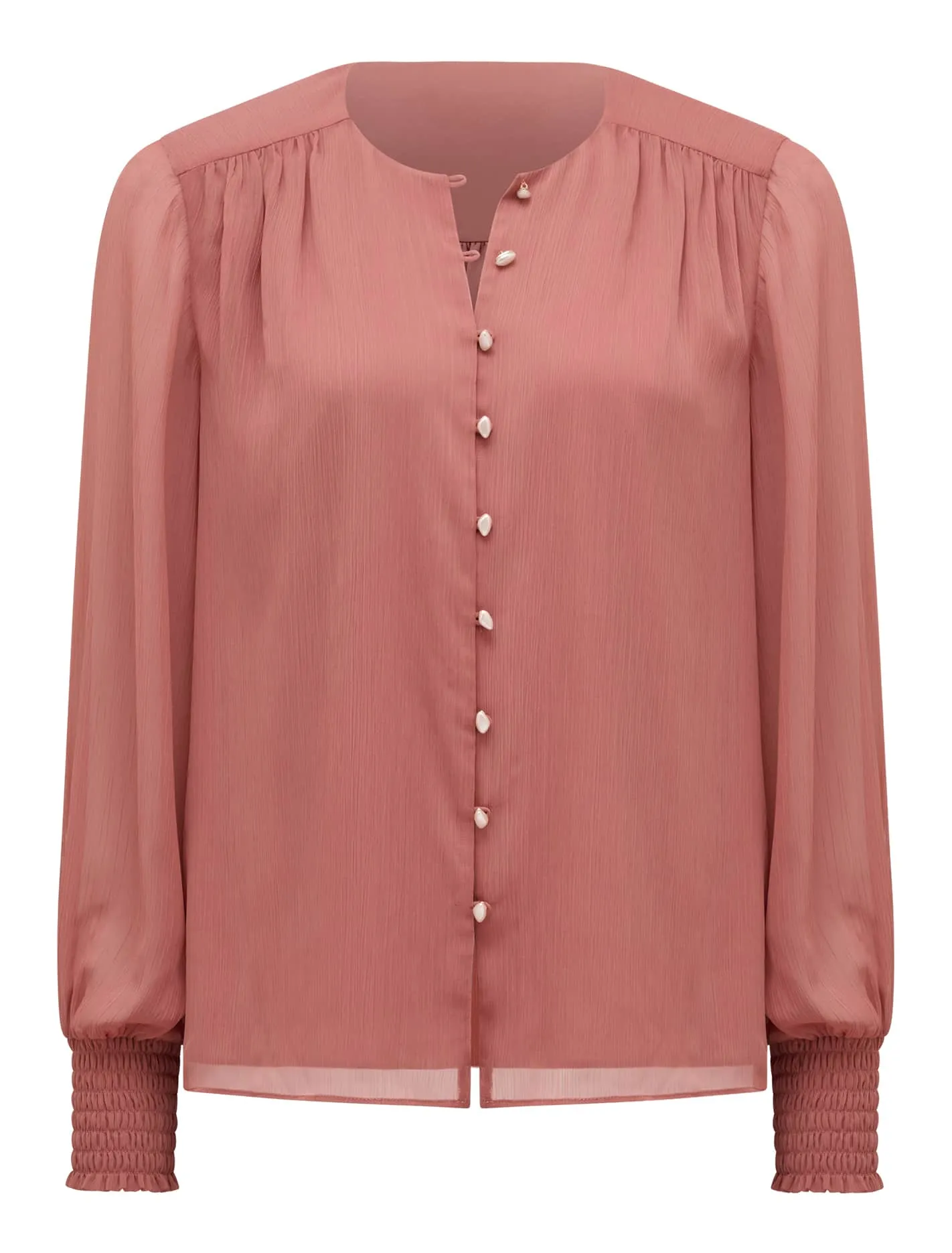 Piper Gathered Yoke Blouse